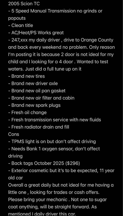 2005 Scion tC - Image 10 of 11