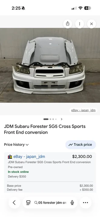 2005 Subaru Forester STi 2nd Gen - Image 7 of 8
