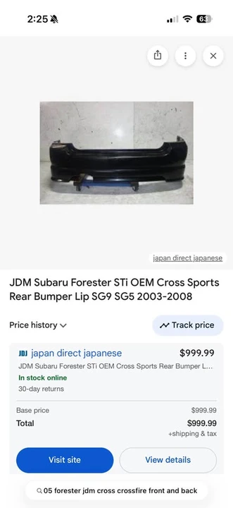 2005 Subaru Forester STi 2nd Gen - Image 8 of 8