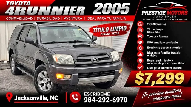 2005 Toyota 4Runner Nightshade Special Edition