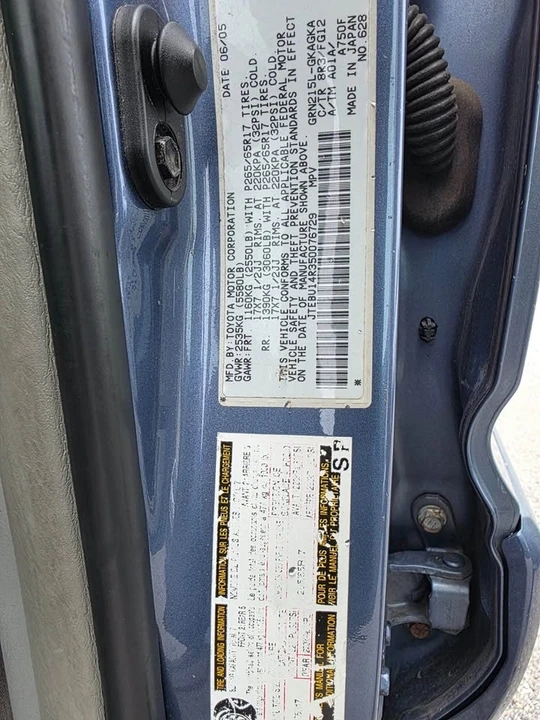 2005 Toyota 4Runner 4th Gen - Image 15 of 21