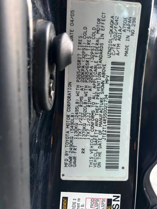 2005 Toyota 4Runner 4th Gen - Image 11 of 12
