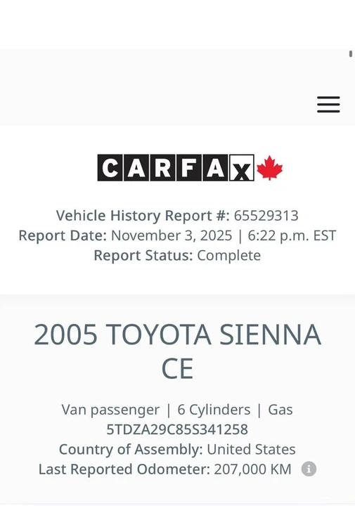 2005 Toyota Sienna 2nd Gen - Image 20 of 20