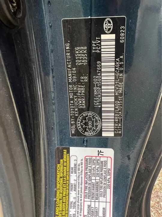 2005 Toyota Solara 2nd Gen - Image 8 of 8