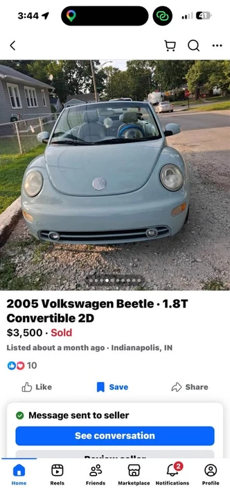 2005 Volkswagen New Beetle - Image 4 of 9