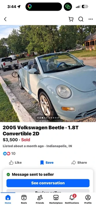 2005 Volkswagen New Beetle - Image 3 of 9