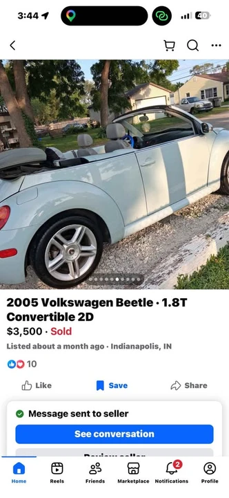 2005 Volkswagen New Beetle - Image 2 of 9