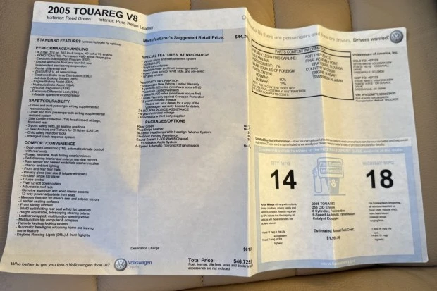 2005 Volkswagen Touareg - Image 8 of 8