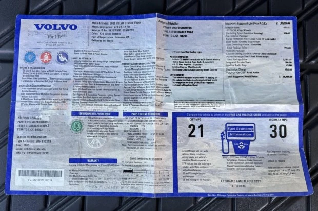2005 Volvo V70 2nd Gen - Image 8 of 8