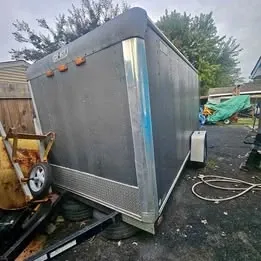 2005 6x12 Single Axle Trailer