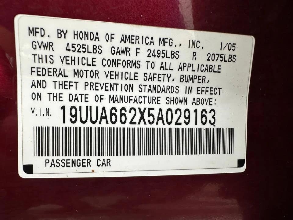 2006 Acura TL 3rd Gen - Image 14 of 14
