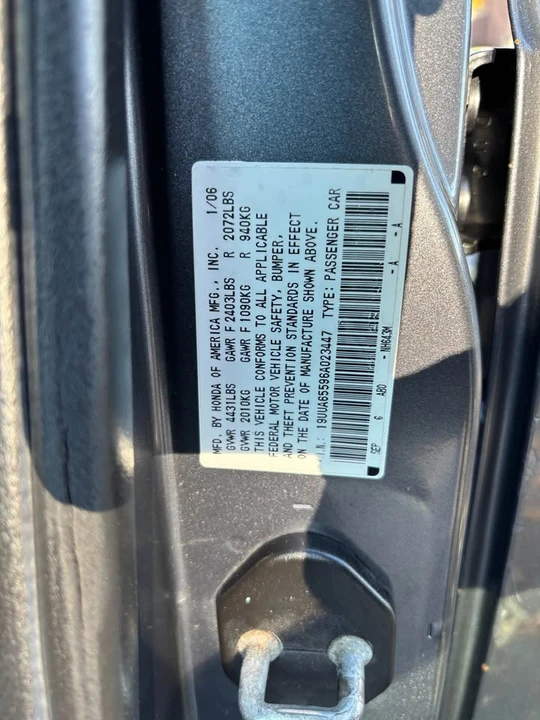 2006 Acura TL 3rd Gen - Image 11 of 11