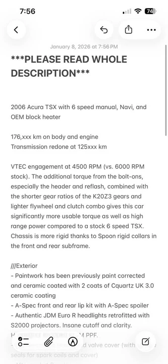 2006 Acura TSX 1st Gen - Image 15 of 18