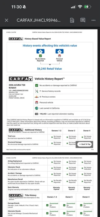 2006 Acura TSX 1st Gen - Image 19 of 19