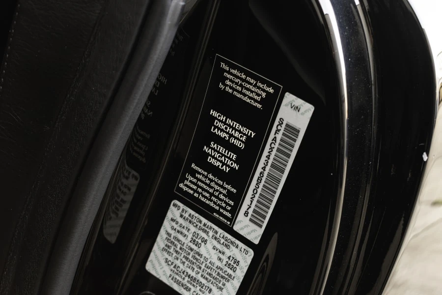 2006 Aston Martin Vanquish 1st Gen - Image 20 of 30