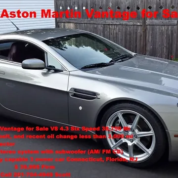 2006 Aston Martin Vantage V8