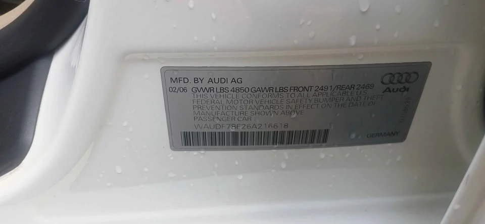 2006 Audi B7 A4 - Image 7 of 7