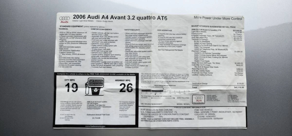 2006 Audi B7 A4 - Image 11 of 11