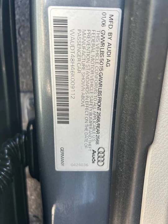 2006 Audi B6 A4 - Image 20 of 20