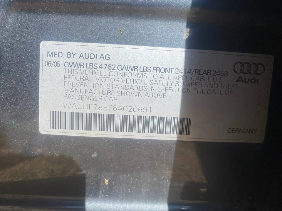 2007 Audi B7 A4 - Image 10 of 10