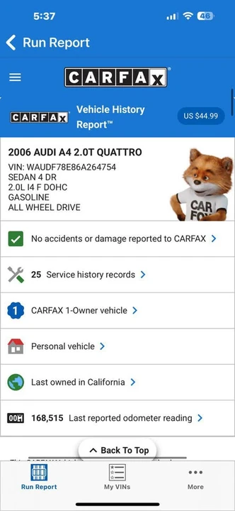 2006 Audi B7 A4 - Image 15 of 16