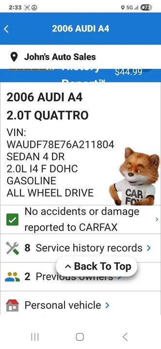 2006 Audi B7 A4 - Image 2 of 16