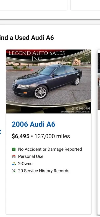 2006 Audi C6 A6 - Image 8 of 8