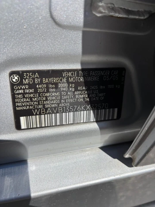 2006 BMW E90 3 Series Sedan - Image 12 of 12