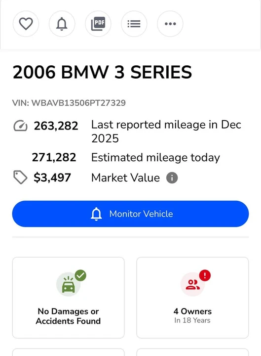 2006 BMW E90 3 Series Sedan - Image 9 of 9