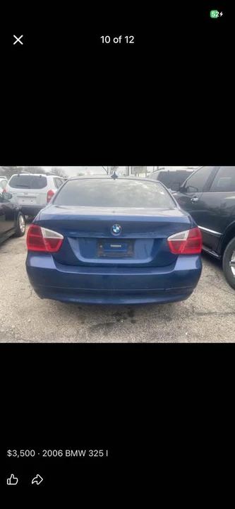 2006 BMW E90 3 Series Sedan - Image 10 of 12