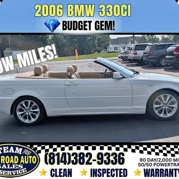 2006 BMW 330Ci Convertible
