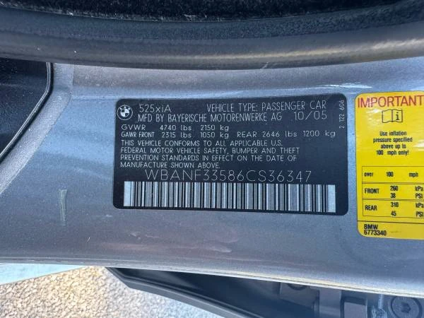 2006 BMW E60 5 Series Sedan - Image 19 of 21
