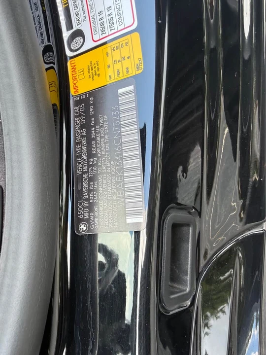 2006 BMW E63/E64 645Ci & 650i - Image 15 of 17