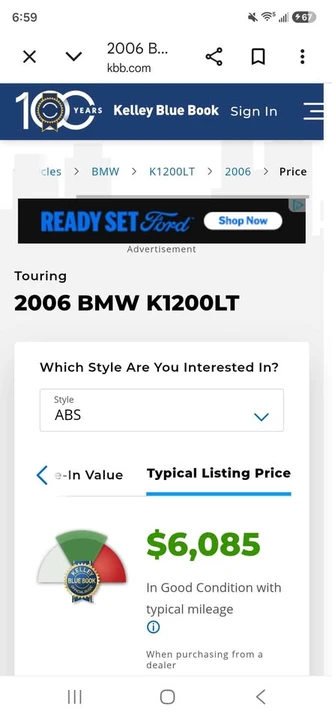 2006 BMW K1200 & K1300 - Image 14 of 15