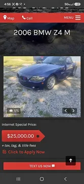 2006 BMW M Roadster 2D