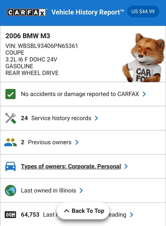 2006 BMW E46 M3 - Image 13 of 13