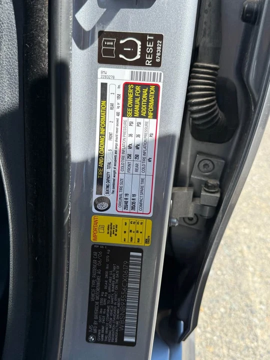 2006 BMW E60 M5 - Image 20 of 20