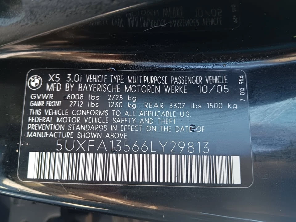 2006 BMW E53 X5 - Image 12 of 12