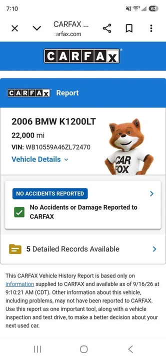 2006 BMW K1200 & K1300 - Image 19 of 20