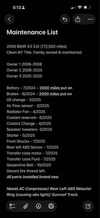 2006 BMW E83 X3 - Image 17 of 17