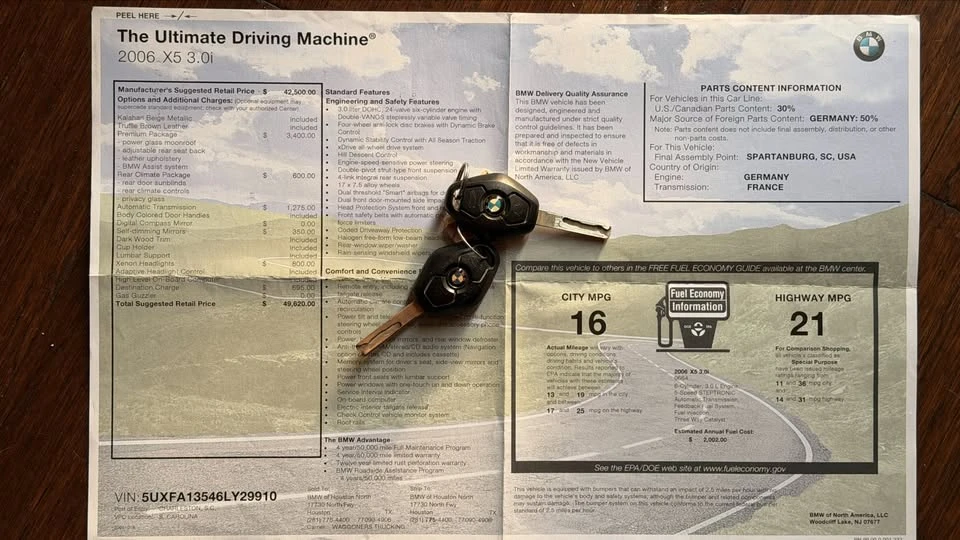 2006 BMW E53 X5 - Image 14 of 16