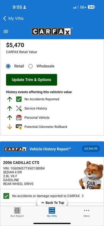 2006 Cadillac CTS-V 1st Gen - Image 10 of 11