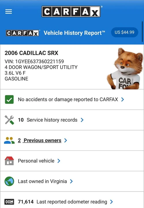 2006 Cadillac SRX - Image 11 of 13
