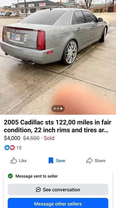 2006 Cadillac STS - Image 4 of 5