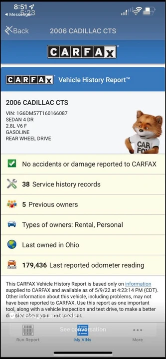 2006 Cadillac CTS 1st Gen - Image 19 of 20