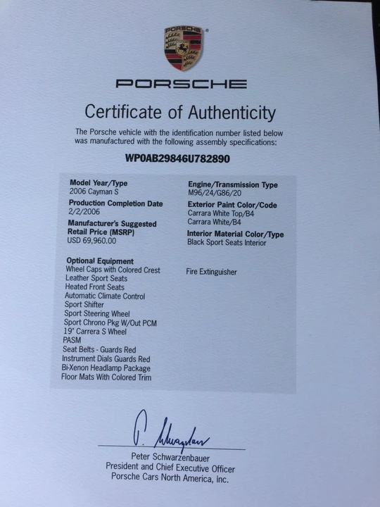 2006 Porsche 987 Cayman S - Image 21 of 21
