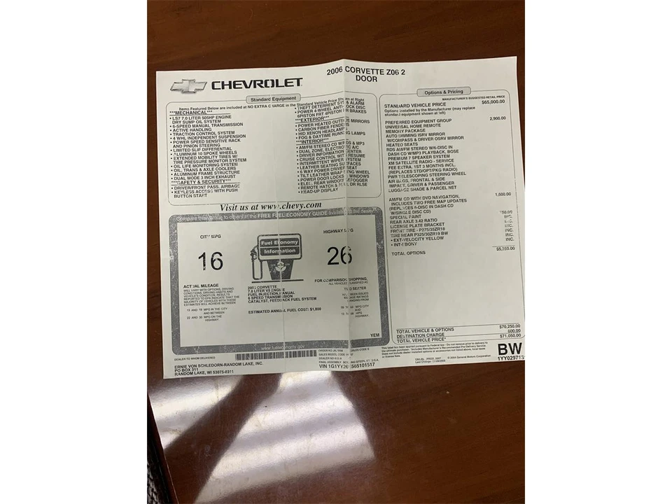 2006 Chevrolet Corvette C6 - Image 22 of 22