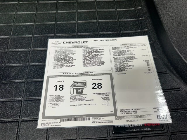 2006 Chevrolet Corvette C6 - Image 24 of 24