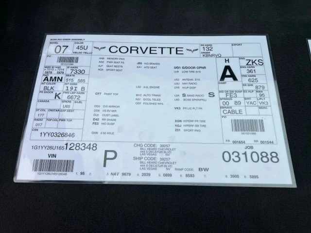 2006 Chevrolet Corvette C6 - Image 21 of 21