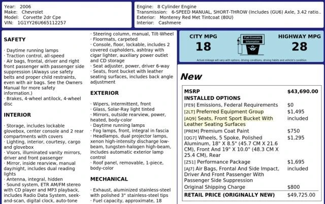 2006 Chevrolet Corvette C6 - Image 6 of 31